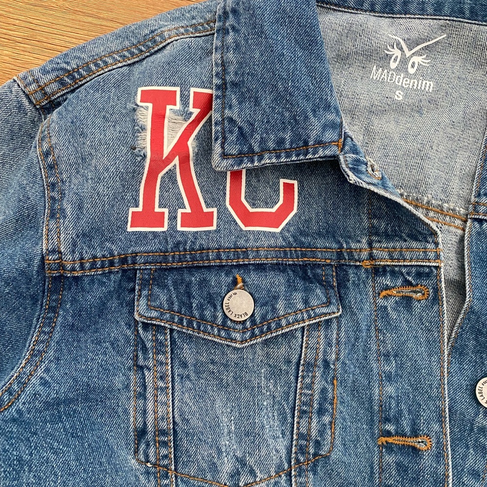 Denim Chiefs Kansas City jacket